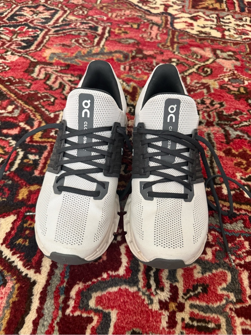 On Running Cloud womens Running Shoes - White/Black - Picture 2 of 4